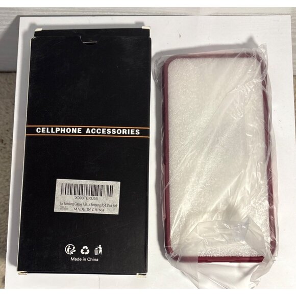 Phone Case For Samsung Galaxy A54 Pink & Red Scratch Resistant Shockproof - Picture 2 of 3